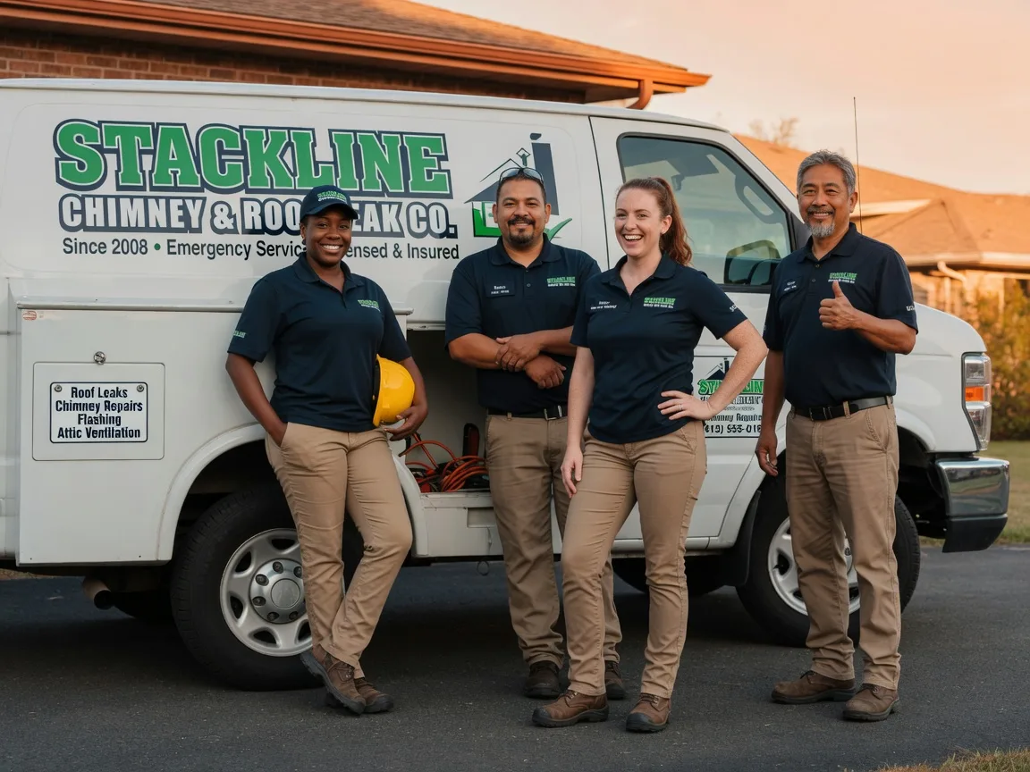 Chimney flashing repair company in Strawberry Valley, CA